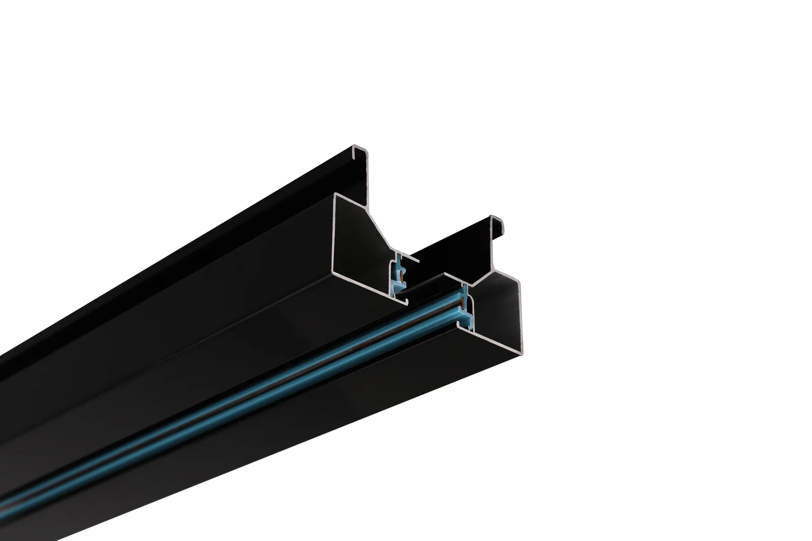 Bridge-free 3-wire large-channel track used on Chinese supermarket projects