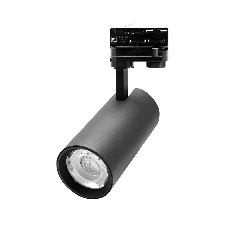 KT006 Cold-Forged aluminium track light housing
