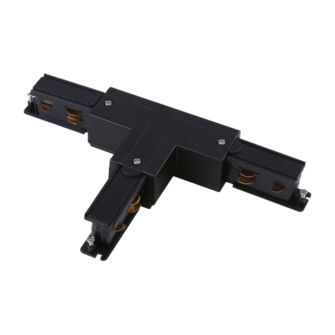 T connector Left 1 · Black for the HAOTAI 6-wire DALI track platform