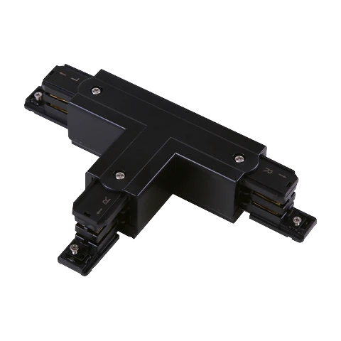 T connector Left 1 · Black for the HAOTAI XTS 3-phase high-current track platform