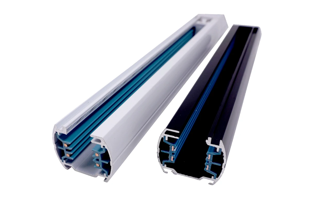 3phase Track Round Profile by HAOTAI LIGHTING